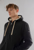 Men's Black Zip Up Hoodie