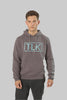 Men's Casual Pull-Over Designer Hoodie Sweatshirt, Volcanic Glass - Toplook London