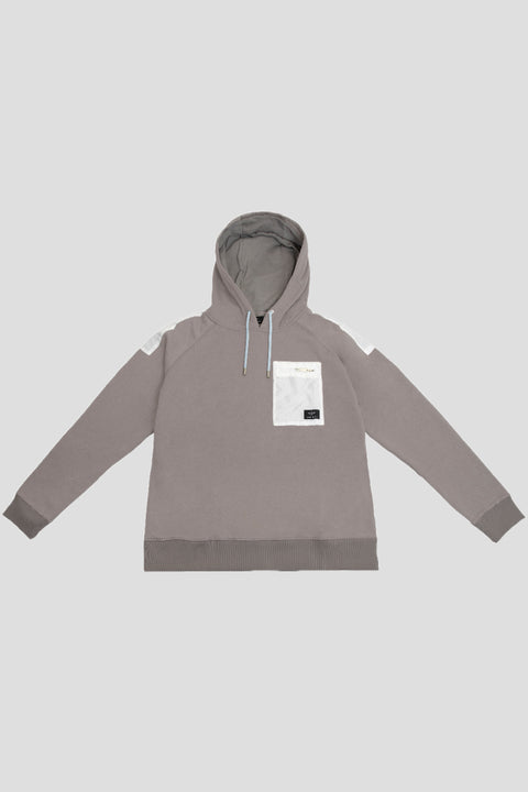 Light Grey Pullover Hoodie
