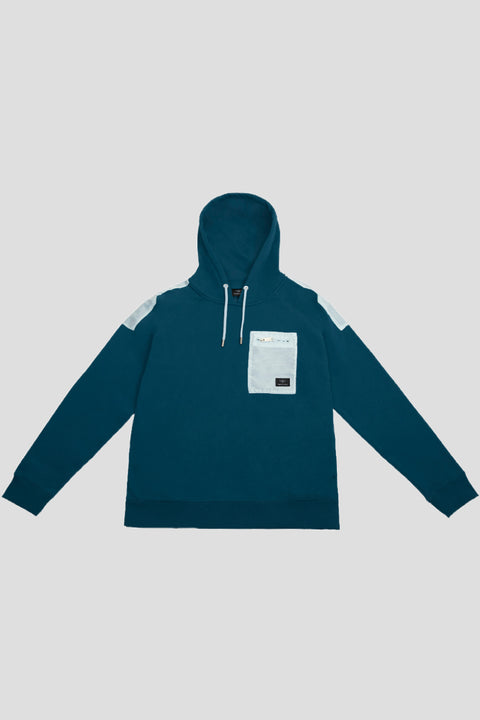 Men's Pain Pull-Over Hoodie With Contrast Pocket
