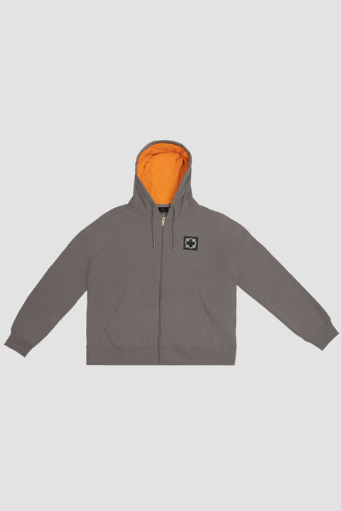 Men's Front Logo Full Zip Pullover Hoodie