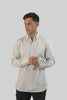Men's Casual Wear Shirt With Floral Contrast Detail in Antarctica