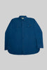 Causal Wear Long-Sleeved Shirt With Two Patch pockets in Navy