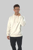 Men's Logo Front Pull-Over Hoodie Top, Marshmallow
