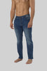 Men's Regular Fit Flex Waist Straight Leg Jean, Light Blue