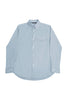 Button Down Collar Long-Sleeved Shirt with Patch Pocket in sea foam Colour - Toplook London