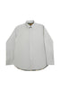 Button Down Long-Sleeved Shirt with Camo Details in Light grey colour - Toplook London