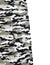 Camo 3/4 Vintage Shorts in off white - Toplook London