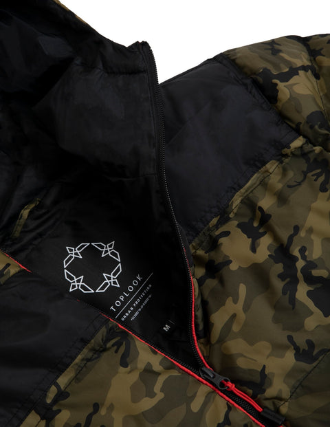 Camo Jacket in khaki - Toplook London