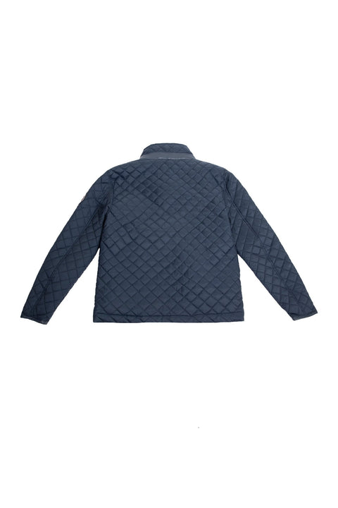 Classic Quilted Jacket in navy - Toplook London