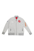 Logo Bomber Jacket in grey - Toplook London