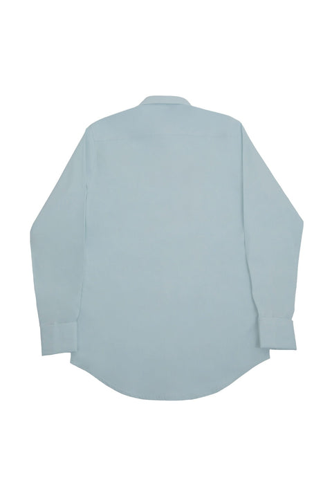 Long Sleeved Formal Smart Casual Slim Fit Shirt in Sky Blue Colour - Toplook London
