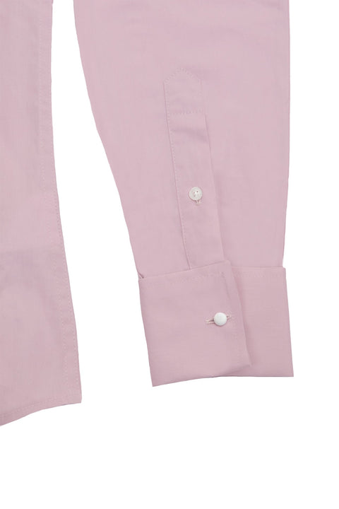 Long Sleeved Formal Smart Casual Slim Fit Shirt in Violet Colour - Toplook London