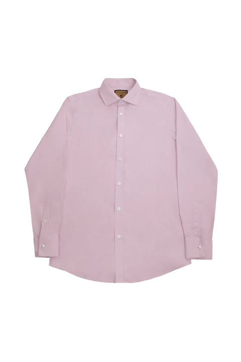 Long Sleeved Formal Smart Casual Slim Fit Shirt in Violet Colour - Toplook London