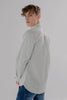 Long-Sleeved Shirt With Two Patch pockets in Grey Day Colour - Toplook London