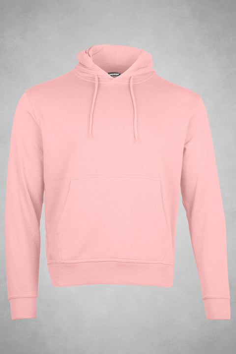 Mens Hoodie Fleece Casual Sports Top Drawstring Sweatshirts with Pockets Regular Fit Long Sleeve Hoody - Toplook London