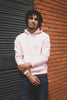 MEN'S PULL OVER TRACKSUIT HOODIE, LIGHT PINK - Toplook London