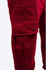 MEN'S PURE COTTON SOLID CARGO PANTS - Toplook London