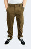 Men's Relaxed Fit Combat Cargo Pants, Khaki - Toplook London