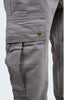 Men's Solid Outdoor Straight Cargo Trouser With Multi Pockets - Toplook London
