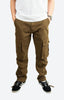 Men's Solid Outdoor Straight Cargo Trouser With Multi Pockets, Khaki - Toplook London