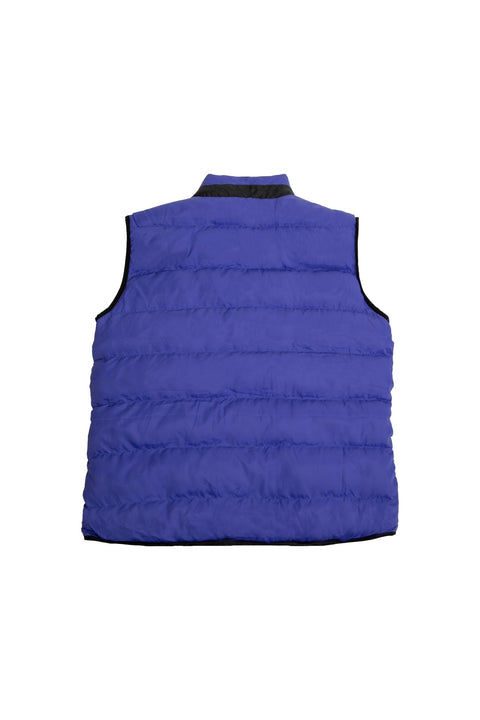 Panel Gilet in purple/black - Toplook London