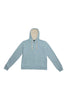 RARE EMBROIDERED LOGO FULL ZIP SWEATSHIRT IN LIGHT BLUE - Toplook London
