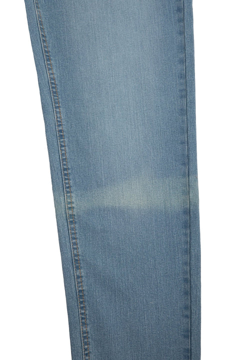 Straight Jeans in light Seahawk Coloured wash - Toplook London