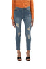 TOPLOOK Women's Extreme Distressed Slim Fit Jeans, Light Blue - Toplook London
