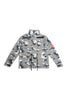 Utility Jacket in grey and blue - Toplook London
