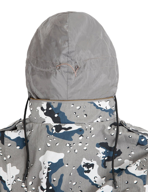 Utility Jacket in grey and blue - Toplook London